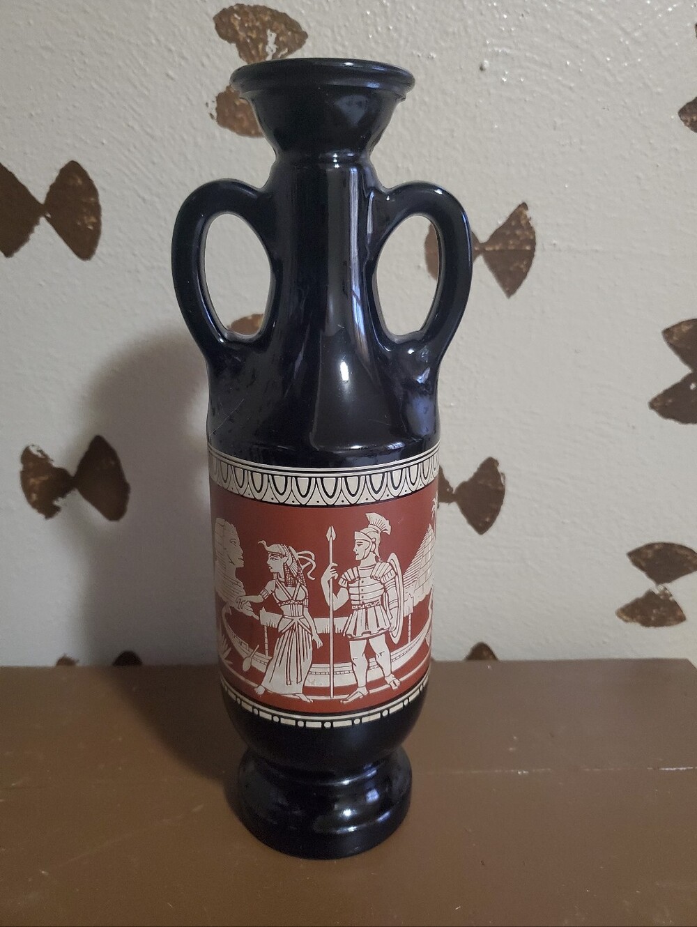 'Jim Beam' Whiskey Decanter - Egyptian Design - Vintage!